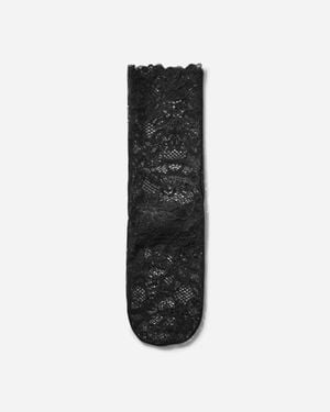 Undercover Women S Lace Socks - Black