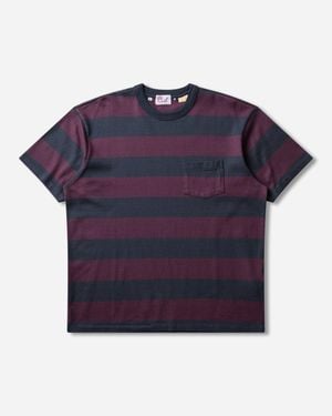 Levi's Men S 1960s Casual T-shirt Carbon / Plum - Blue