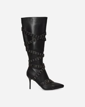 Nii HAI Women S Strappy Boots - Black