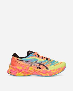 Asics Novablast 3 Trainers Aquarium / Vibrant Yellow - Multicolour
