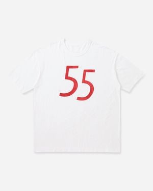 Visvim Men S Jumbo Tee Pattern - White