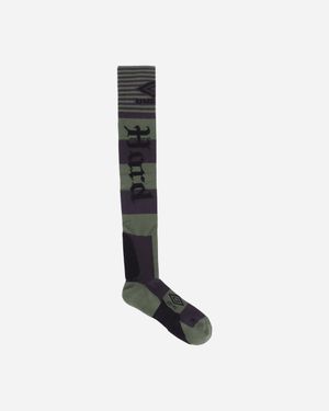 Umbro Hard Times Socks Green / Anthracite - White