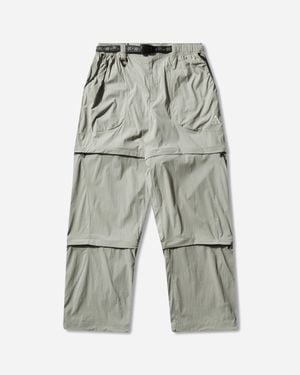 Nike Men S Acg Five Towers Two Zip-off Trousers Spruce Fog - Grey
