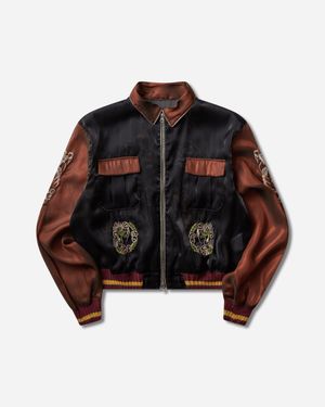 Kapital S Sheer Pearl Mosquito Guard 2Tones Vietnam Jacket - Black