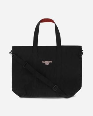 Carhartt Alumni Tote Bag Black / Scarlet
