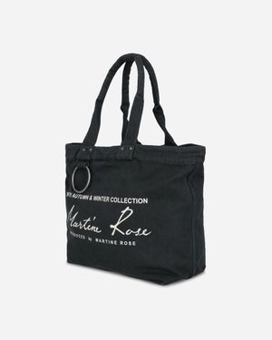 Martine Rose Bondage Tote Bag / Dark - Black