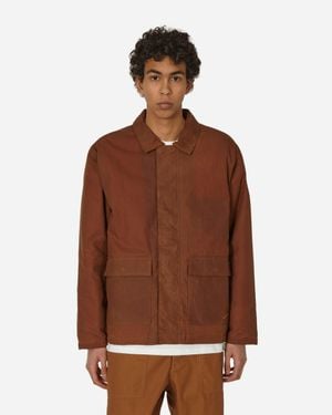 Nike Waxed Canvas Work Jacket Light British Tan - Brown