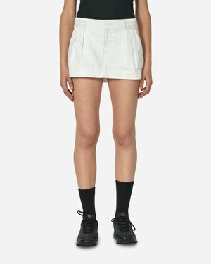 Nike Low-Rise Canvas Mini Skirt Summit - White