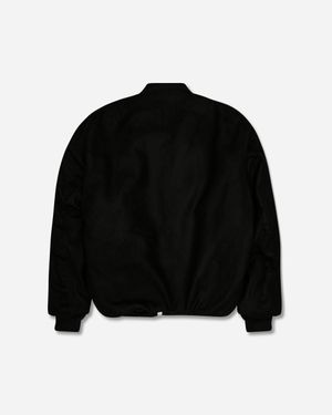 Oamc Peacemaker Minimal Bomber Jacket in Black for Men | Lyst
