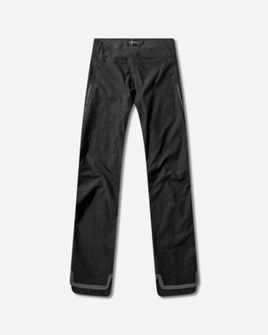 JOHANNA Paris Women S Wool Track Trousers - Black