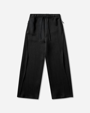 Nike Men S Tech Fleece Loose-fit Open Hem Trousers - Black