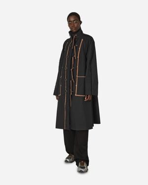 Kiko Kostadinov Aketon Coat Jet - Black