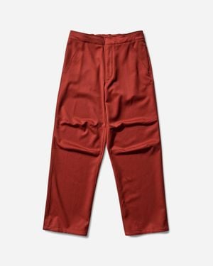 Nike Men S Wool Classic Woven Trousers Mars Stone - Red