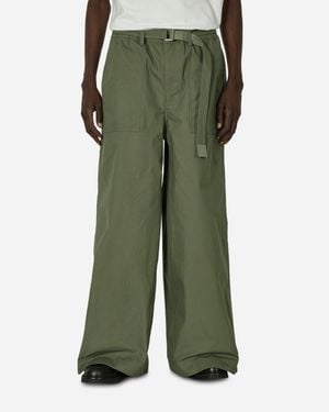 Sacai Rip Stop Cargo Pants in Black for Men | Lyst UK