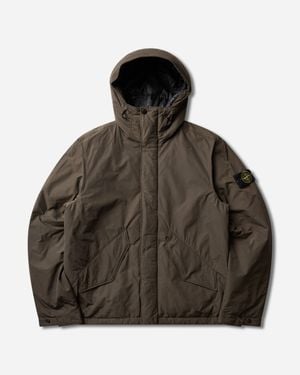 Stone Island Men S Micro Twill Jacket Coal - Brown