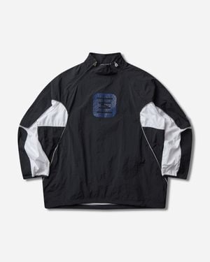 Nike Men S Shox Woven Jacket / White - Blue