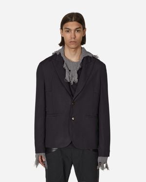 Kiko Kostadinov Ria Ventilation Blazer Dark - Blue
