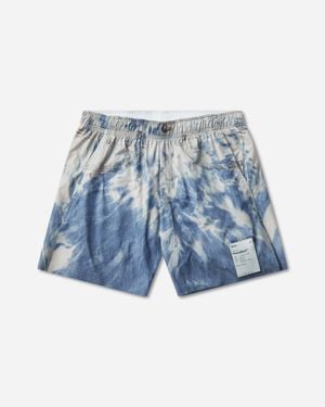 Satisfy S Peaceshell 5In Unlined Shorts Bleached Denim - Blue