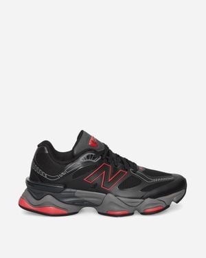 New Balance 9060 Trainers / Fire Cracker - Black