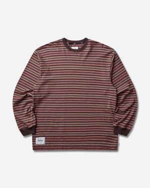 WTAPS Men S Bdy 01 Longsleeve T-shirt - Red