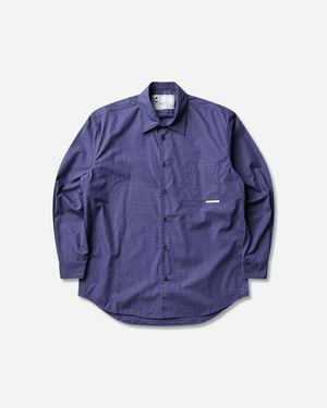 GR10K 21000 Replicated Longsleeve Shirt Small Check - Blue