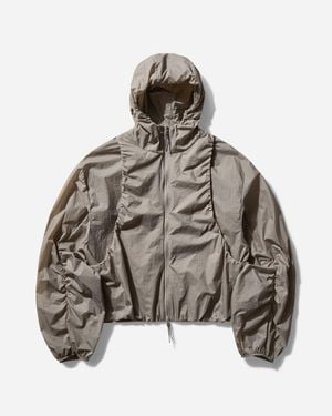 ROA Women S Spinnaker Windbreaker Taupe - Brown