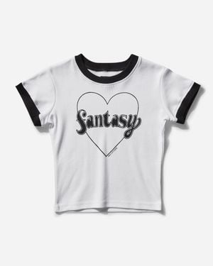 R & M Leathers S Fantasy Baby Tee - White