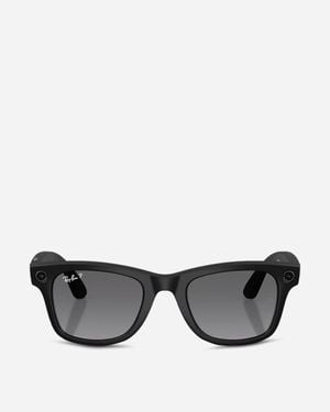 Ray-ban Meta Wayfarer Gen 2 Sunglasses Matte / Graphite Polarised - Gray