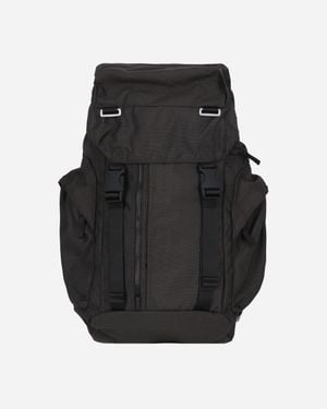 Stone Island Resin Treated Cordura 1500 Backpack Lead - Black