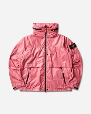Stone Island S Light Nylon 3L-Tc Jacket Geranium - Pink