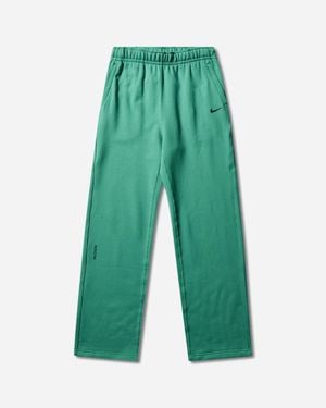 Nike Nocta Open Hem Fleece Trousers Neptune - Green