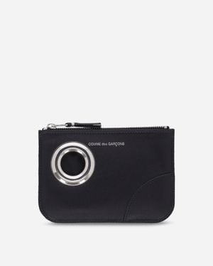Comme des Garçons Eyelet Zip Pouch - Black