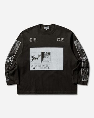 Cav Empt Men S Cgcegc Heavy Longsleeve T-shirt - Black