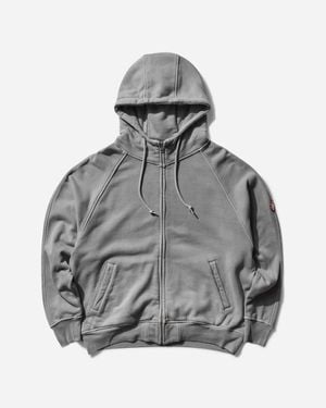 Cav Empt S Overdye Md Explorer Big Heavy Hoodie - Gray