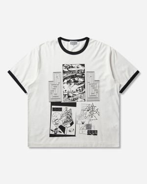 Cav Empt S Fk Sequencingpatch Ringer T-Shirt - White
