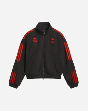 adidas Willy Chavarria Knit Track Jacket - Black