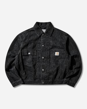 Carhartt Men S Belmar Jacket Snake Camo Black (heavy Stone Wash)