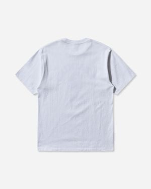 A Bathing Ape Men S Abc Camo University T-shirt White / Green - Blue