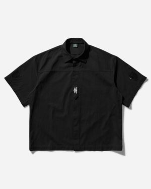 Umbro Men S Tactical Shortsleeve Shirt Washed - Black