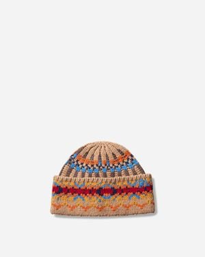 Polo Ralph Lauren Fair Isle Beanie Tan - Multicolor