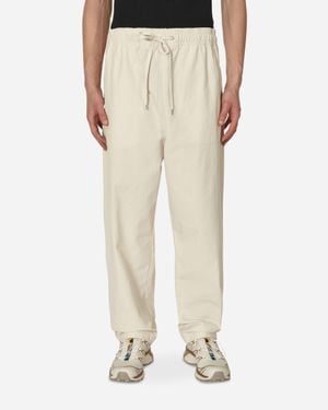 in・stru(men-tal) No Side Seam Long Trousers - Natural