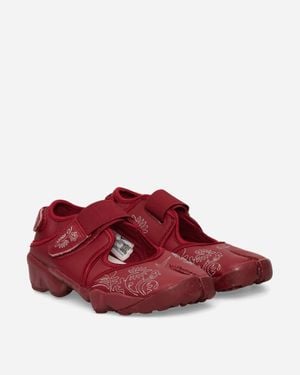 Nike Women S Air Rift Leather Sandals Team - Red