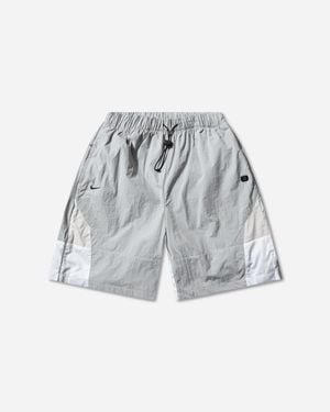 Nike Women S Shox Woven Shorts Wolf Gray / Pearl Pink