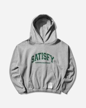 Satisfy Men S Softcell Hoodie Heather - Grey