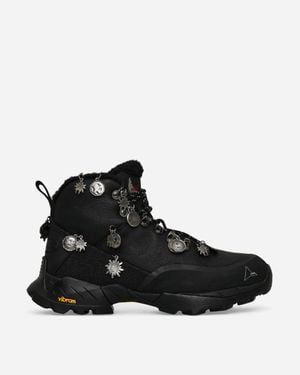 ROA Nightfall Medallion Andreas Boots - Black