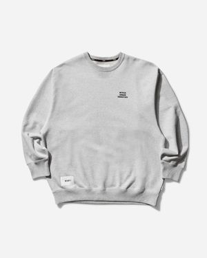 WTAPS DESIGN CREWNECK ASH GRAY Lサイズ WTAPS DESIGN CREWNECK ASH GRAY Lサイズ