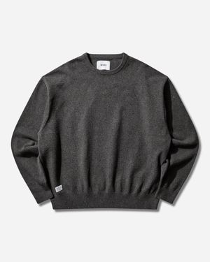 WTAPS Men S Crewneck Jumper - Black