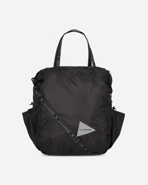 and wander Sil Tote Bag - Black