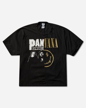 Protocol Index Fake Shoulder Seam T-Shirt - Black