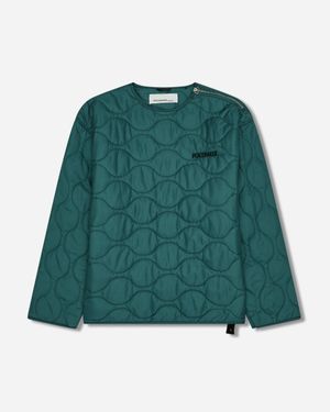 Oamc Peacemaker Men S Shoulder Zip Liner Military - Green